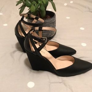 Nine West Ankle Strap Wedges